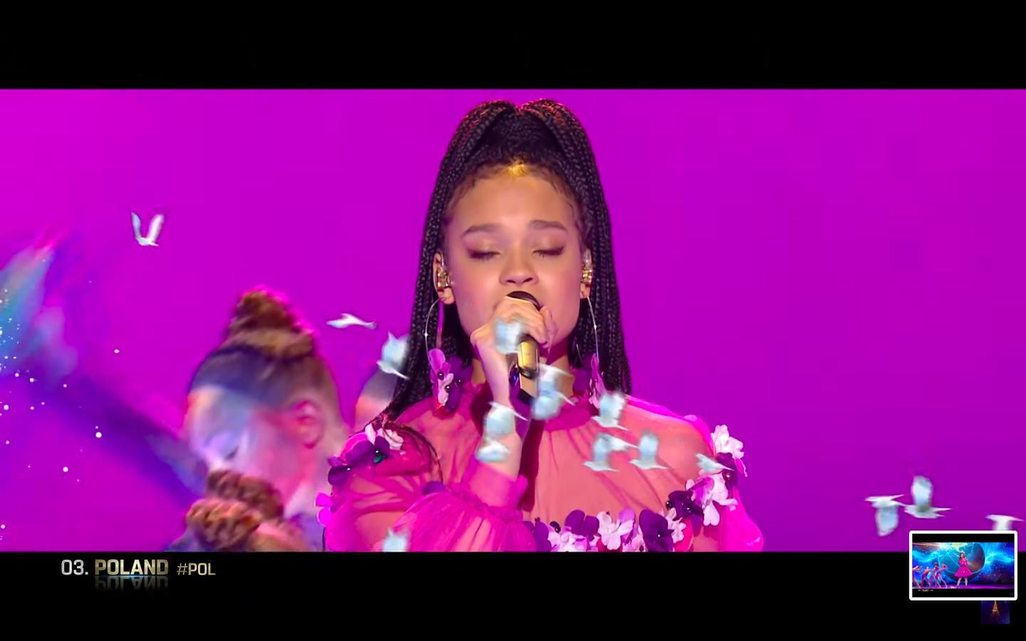 Eurowizja Junior 2021. Występ Polski (Sara James – Somebody)