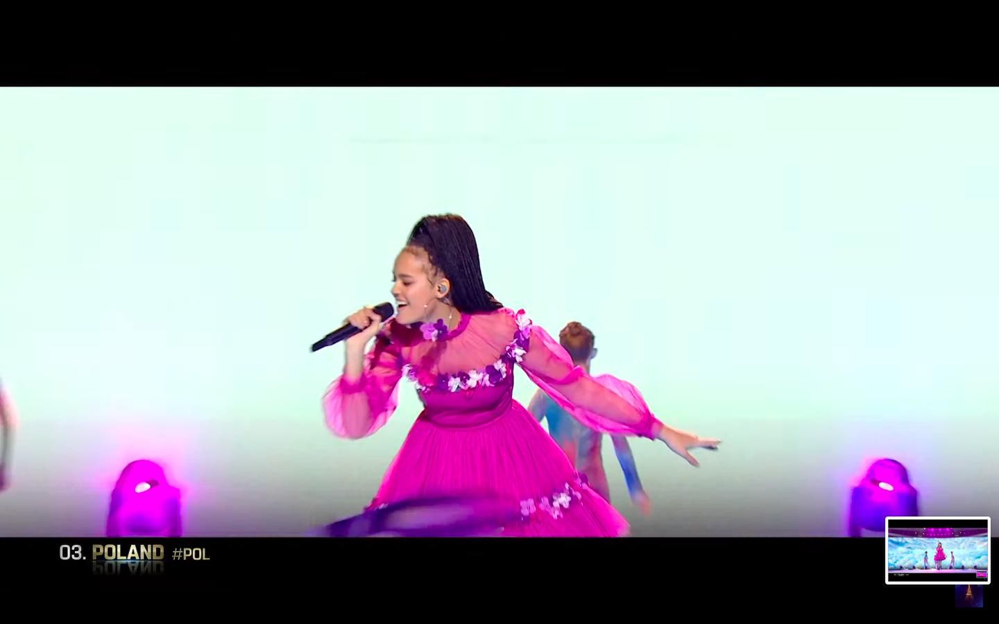 Eurowizja Junior 2021. Występ Polski (Sara James – Somebody)