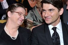 Kammel z matką na imprezie!