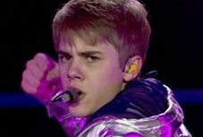 Justin Bieber na scenie