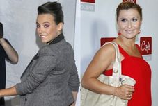 Skrzynecka i Mucha - styl gwiazdy w ciąży