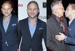 Borys Szyc świetnie bawi się sam