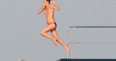 Kate Moss topless na jachcie