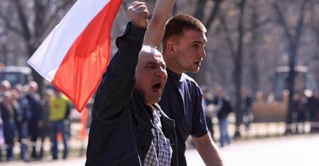 Protest pracowników ZNTK