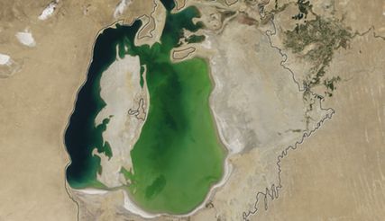 Jezioro Aralskie znika