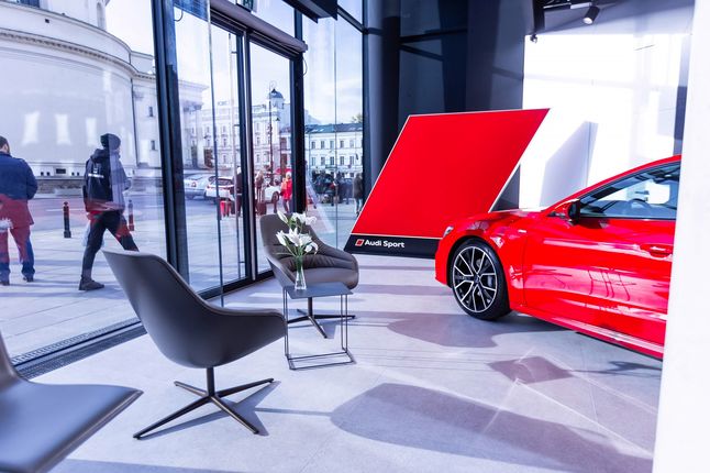 Salon Audi City Warszawa (fot. Audi Polska)