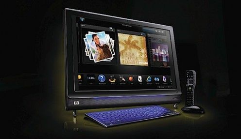 HP TouchSmart IQ816 - duży, dotykowy ekran i Blu-ray