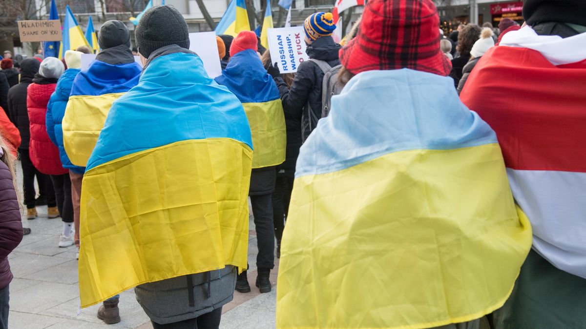 Polska - manifestacje wsparcia dla Ukrainy
26.02.2022 Sopot Protest przeciwko agresji Rosji na Ukraine  Fot. Wojciech Strozyk/REPORTER
Wojciech Strozyk/REPORTER