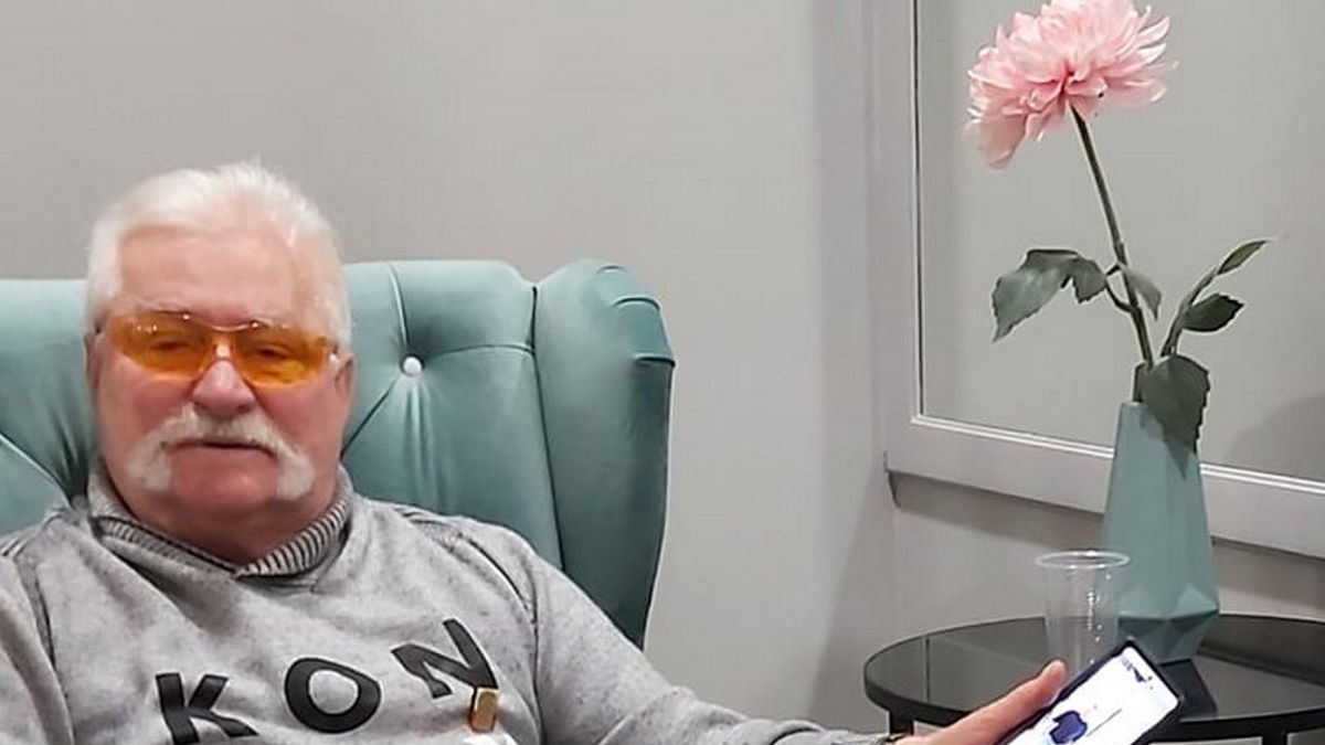 Lech Wałęsa odwiedził salon urody