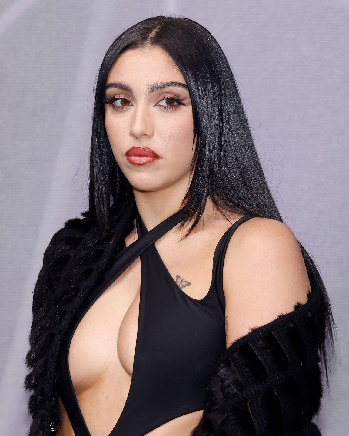 Lourdes Leon czuwała przy Madonnie w szpitalu