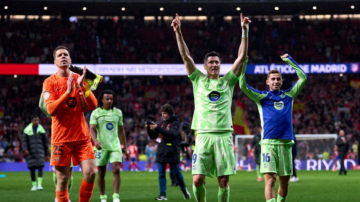 Getty Images / Diego Souto / Na zdjęciu: piłkarze FC Barcelony