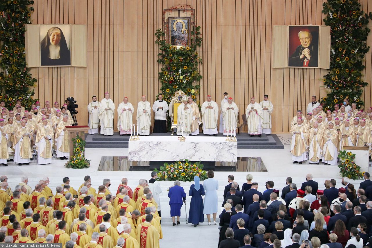 Wnętrze Świątyni Opatrzności Bożej 