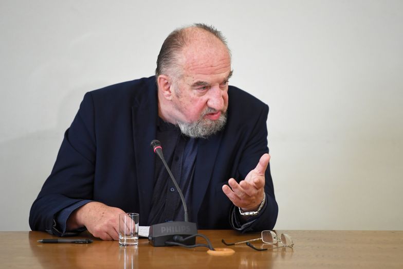 Warszawa, 18.09.2018. Witold Modzelewski podczas przesłuchania przez Komisję ds. VAT.