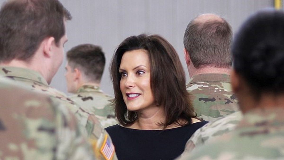 Gubernator Gretchen Whitmer
