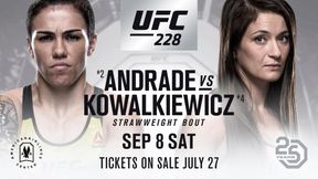 Karolina Kowalkiewicz vs Jessica Andrade oficjalnie na UFC 228. Polka o krok od walki o pas