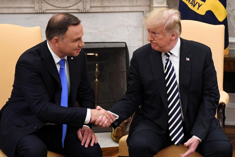 Spotkanie prezydentów Polski i Stanów Zjednoczonych w Białym Domu