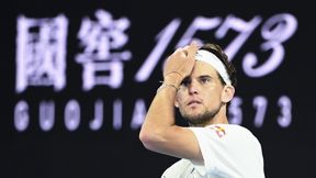 Australian Open: osiem gemów i porażka Dominika Thiema. Wielkoszlemowy debiutant w ćwierćfinale