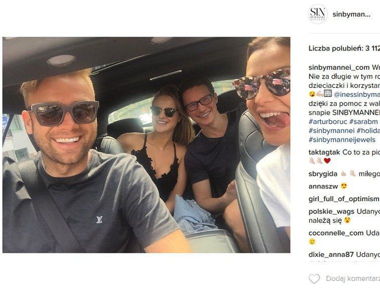 Sara i Artur Boruc jadą na wakacje