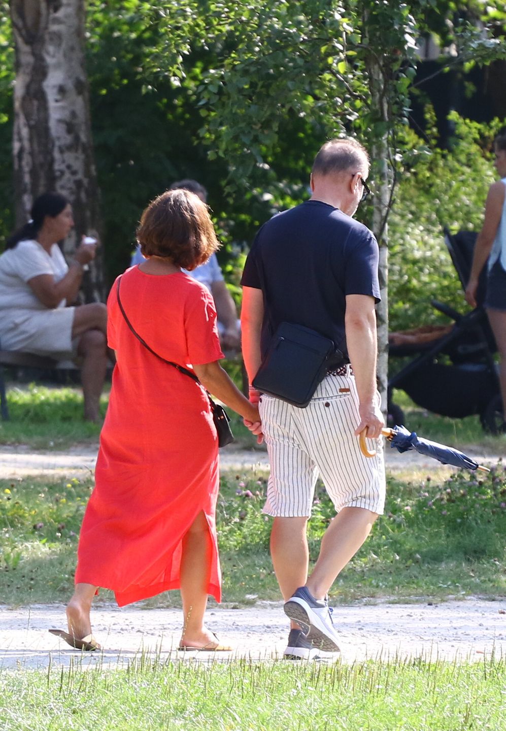 Artur Żmijewski z żoną Pauliną