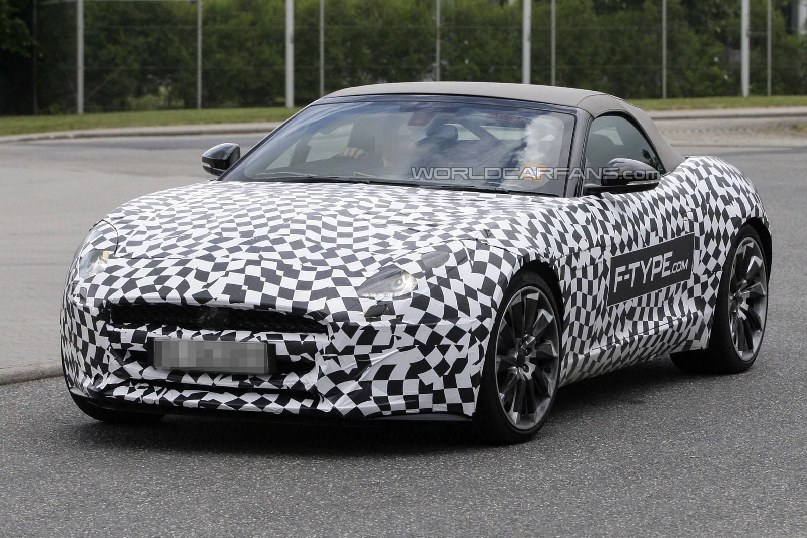 Jaguar F-Type - zdjęcie szpiegowskie (fot. Automedia via WCF)