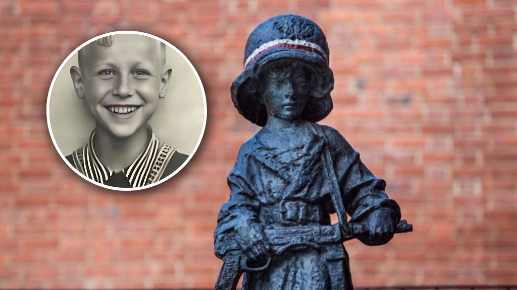 Jędruś Szwajkert i Pomnik Małego Powstańca