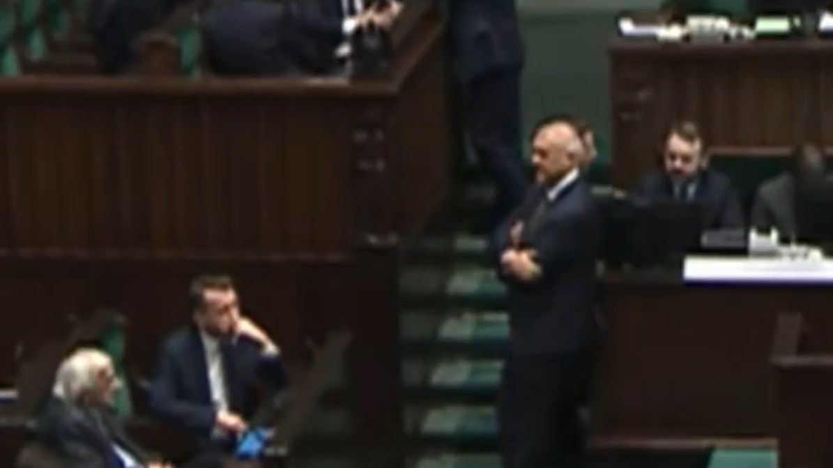 Spotkanie Giertycha i Błaszczaka w Sejmie