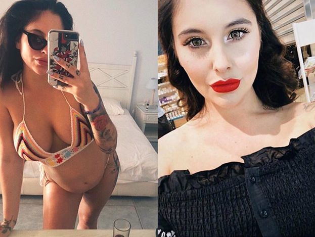 Ola Żuraw z "Top Model" pokazuje ciążowy brzuszek w skąpym bikini (FOTO)