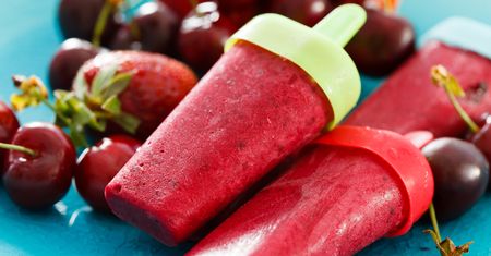 Lody truskawkowe