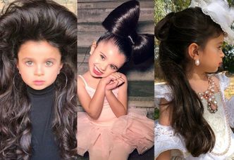 Pięciolatka z Izraela podbija sieć dzięki swojej fryzurze! Też będzie "najpiękniejszym dzieckiem na świecie"? (ZDJĘCIA)