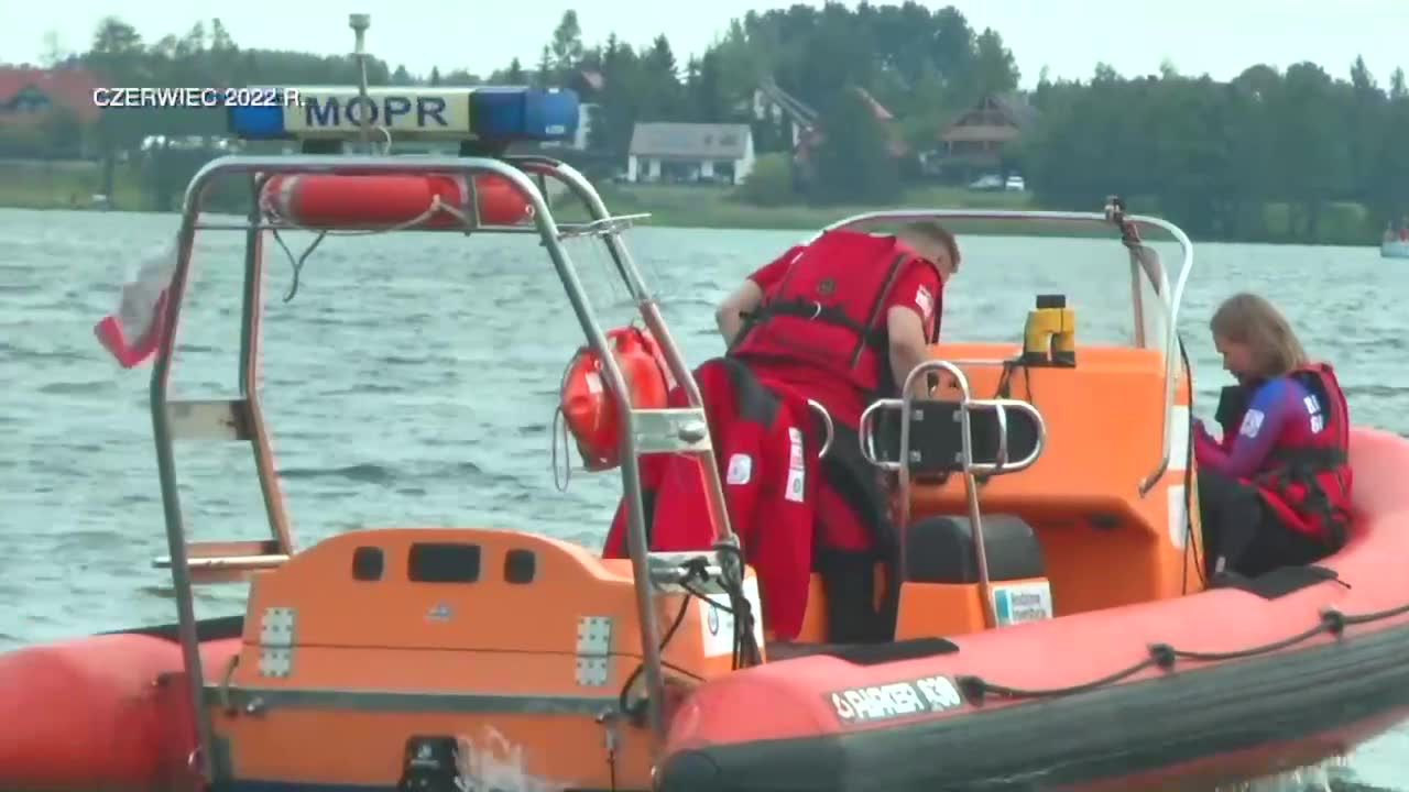 Śmierć ośmiolatki na jeziorze Tałty. Zarzuty dla dwóch osób