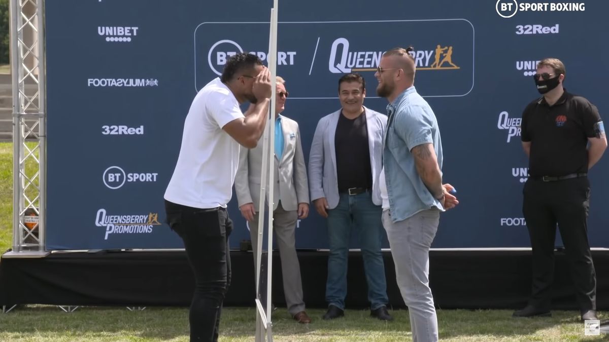 YouTube / BT Sport Boxing / Nietypowe face-to-face