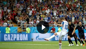 Mundial 2018. Islandia - Chorwacja: gol Sigurdssona na 1:1 (TVP Sport)