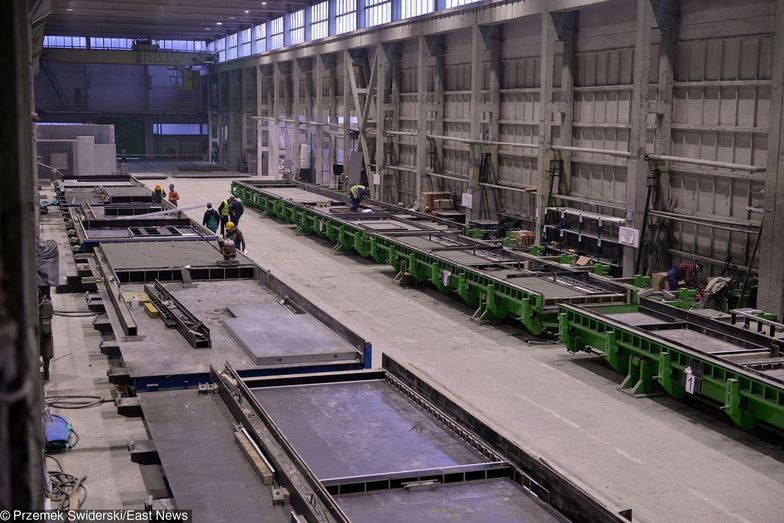 Hala produkcyjna prefabrykatów