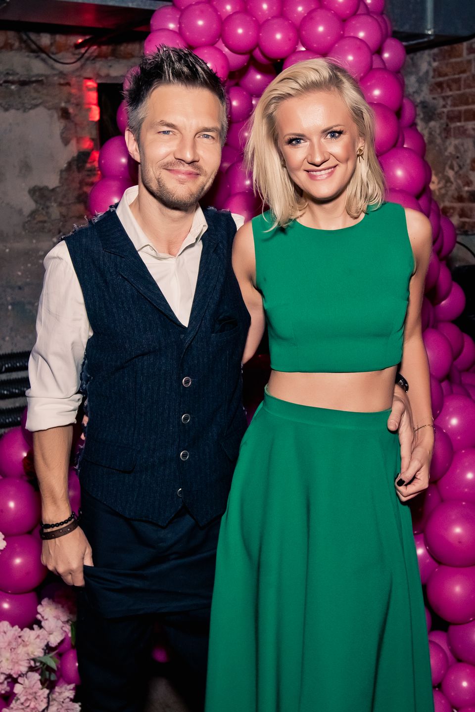 Adam Sztaba i Agnieszka Dranikowska