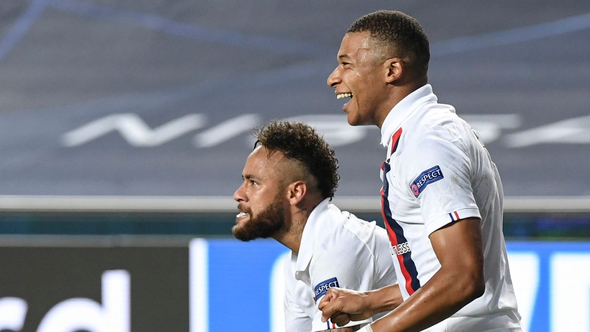 Getty Images / David Ramos / POOL / Na zdjęciu: Neymar oraz Kylian Mbappe