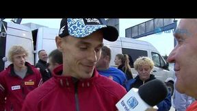 Piotr Żyła podczas meczu w Tarnowie (czerwiec 2013)