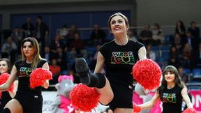 Cheerleaderki podczas meczu Stelmet BC Zielona Góra - Anwil Włocławek (galeria)