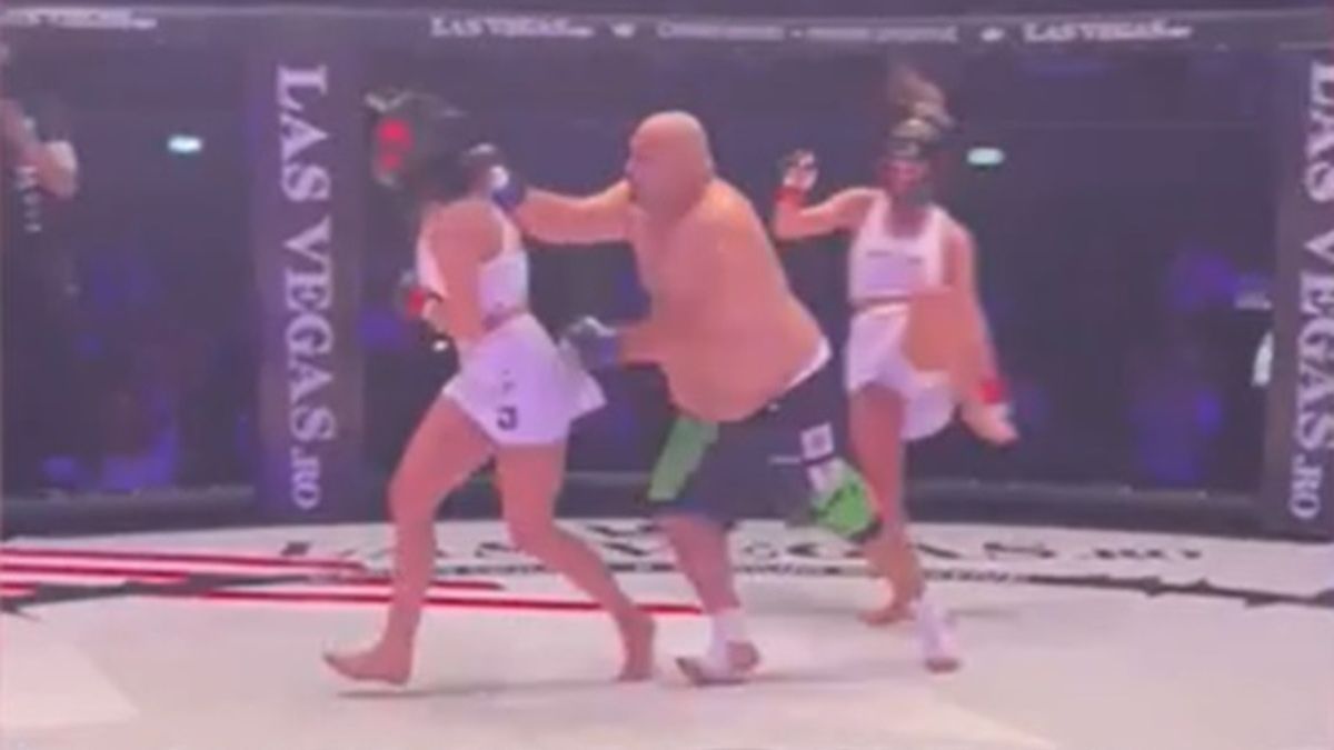 Brutalna walka MMA w Rumunii