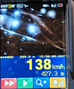 30 tys. mandatu za przekroczenie prędkości. Tak jechał 24-latek