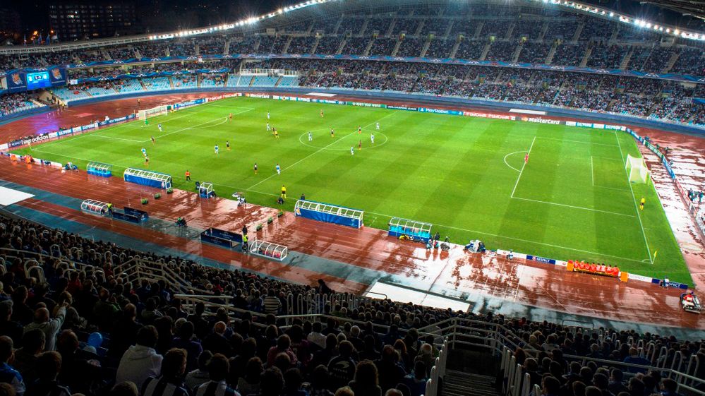 Getty Images / Dani Pozo / Na zdjęciu: stadion Realu Sociedad