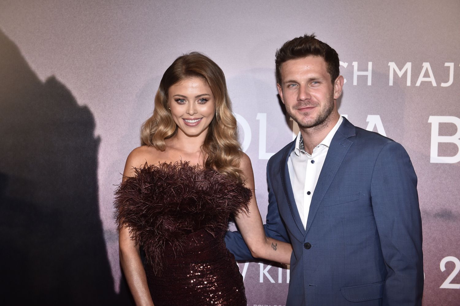 Antoni Królikowski i Joanna Opozda na premierze Doliny Bogów