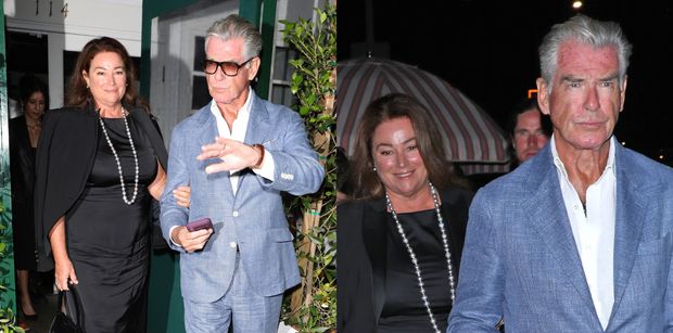 73-letni Pierce Brosnan świętuje urodziny młodszej o dekadę ŻONY. Piękna z nich para? (ZDJĘCIA)