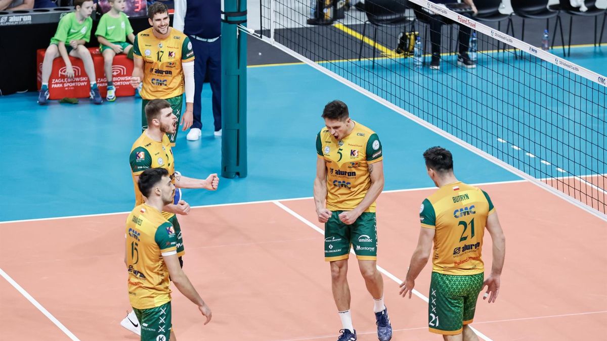 Materiały prasowe / CEV / Na zdjęciu: siatkarze Aluron CMC Warty Zawiercie