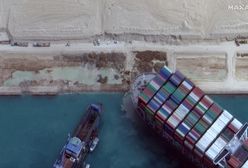 Kanał Sueski odblokowany. Gigantyczny kontenerowiec może odpłynąć