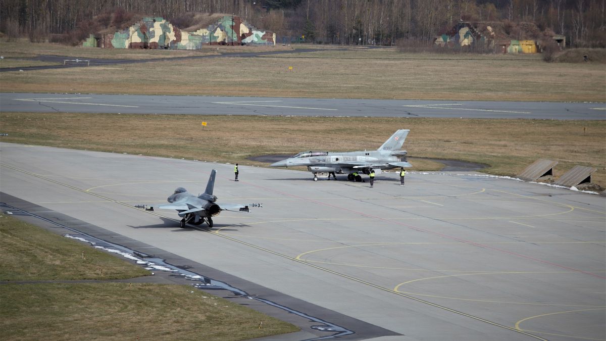 Polskie F-16 w 31 Bazie Lotnictwa Taktycznego