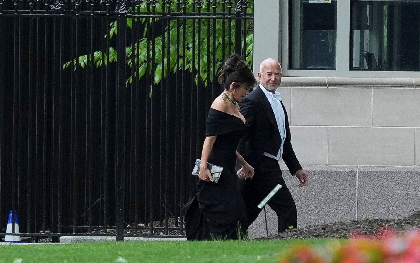 Lauren Sanchez i Jeff Bezos, kwiecień 2026