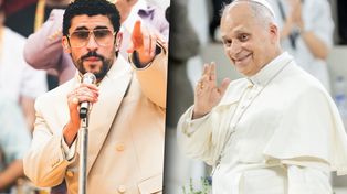 Papież i Bad Bunny spotkali się po cichu. Madryt aż huczy od plotek