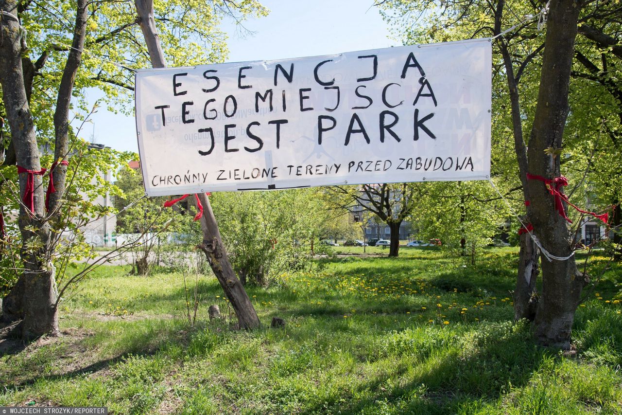 Gdansk Dolne Miasto Skwer miedzy ul Kamienna Grobla Torunska Jalmuznicza