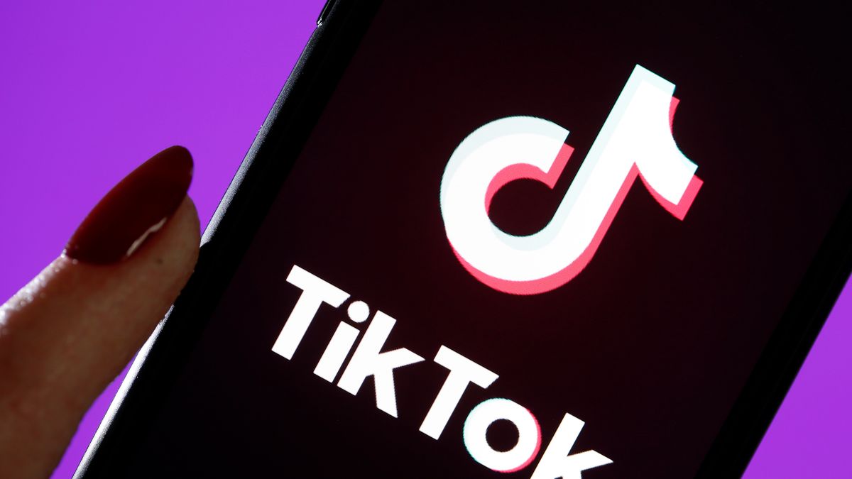 Logo aplikacji TikTok. (Getty Images)