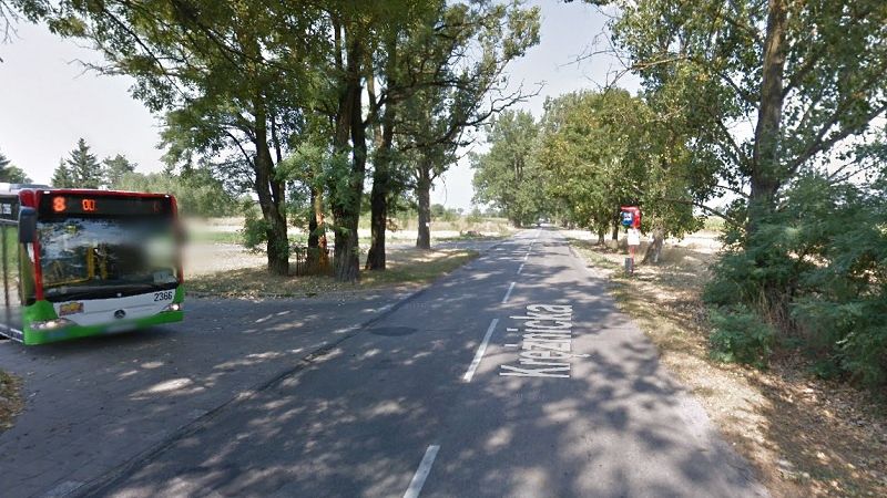 Pętla końcowa linii nr 8 na ul. Krężnickiej